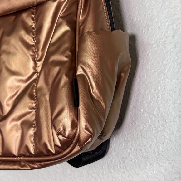 Calpak Luka Mini Backpack Padded Travel Work School Bag Luggage Copper Color NEW - Picture 6 of 8